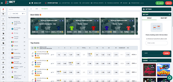 22Bet betting site in Kenya